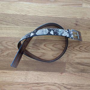 Snake Skin Michael Kors Belt